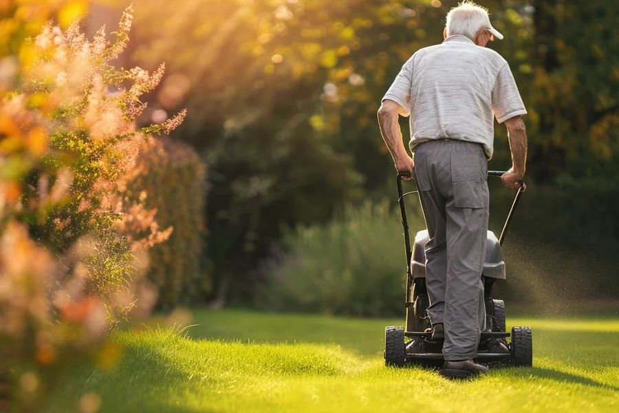 bauer lawn mower